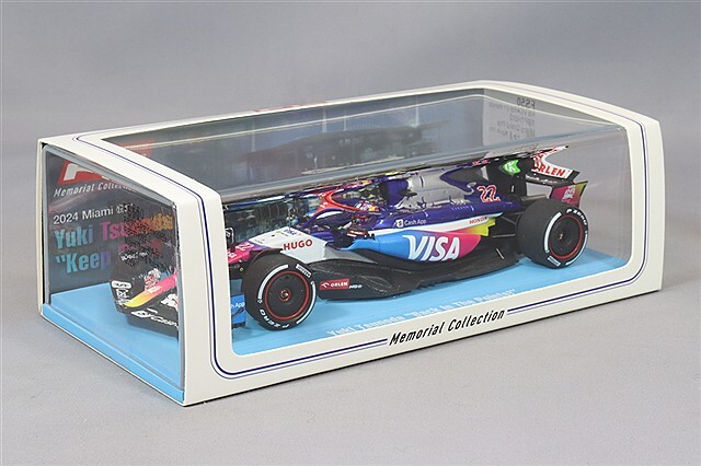 レーシングオン F1速報 特注 スパーク 1/43 ビザ キャッシュ
