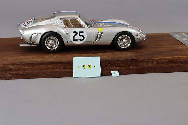 Finclassically 1/64 フェラーリ 250 GTO S/N 4153GT シルバー #25