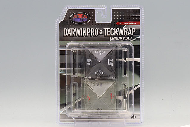 キャノピーで使用　各社ブランド　駆動系のオリジナル中古セット アメリカンジオラマ 1/64 DarwinPro x Teckwrap キャノピーセット