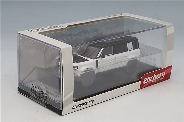 GCD x エンチェリー 1/64 ランドローバー ディフェンダー 110 ホワイト