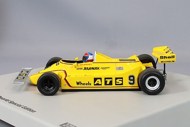 GP World特注 スパーク 1/43 ATS D4 1981 F1 ロングビーチGP #9