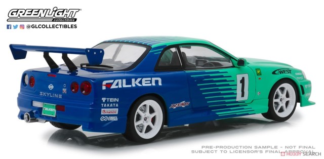 グリーンライト 1/18 1999 日産 スカイライン GT-R (R34