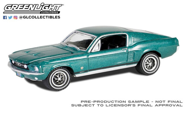 グリーンライト 1/64 1967 フォード マスタング GT ファスト