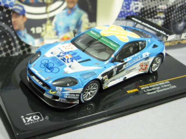 イクソ1/43 アストンマーチン DBR9 ＃33 シルバーストーンウィナー2008