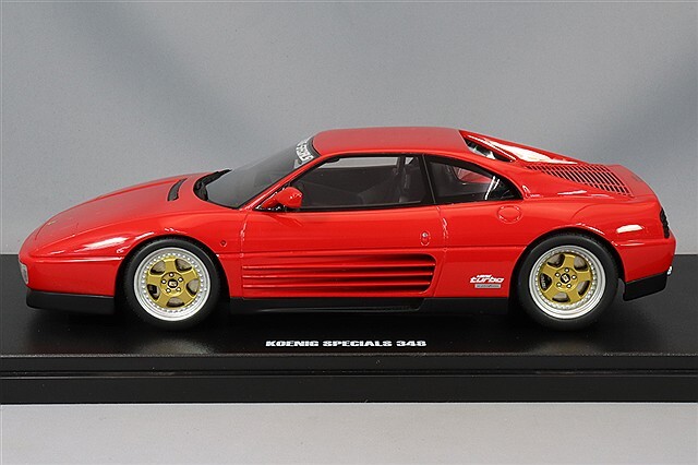 GTスピリット 1/18 ケーニッヒ スペシャル 348 ツインターボ 1994 レッド GTスピリット 1/18 ケーニッヒ スペシャル 348 ツインターボ 1994 レッド