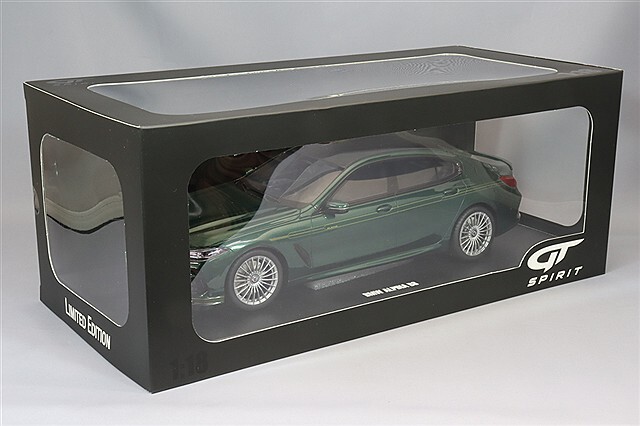 新品 1/18 GTスピリット BMWアルピナ B8 アルピナグリーン 1/18 GT Spirit 2023 BMW 8 Series Alpina B8 Gran Coupe (Dark