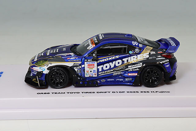 ミニカー GR86 TEAM TOYO TIRES D1GP 2025 #88 Gulliver 64 1:64 Diecast Model Car - GR86 Team Toyo Tires Drift