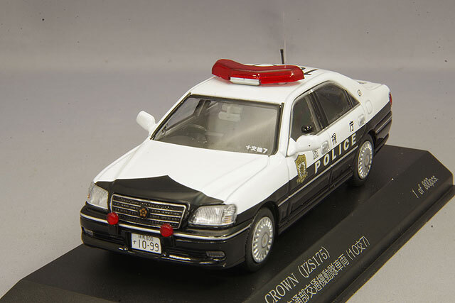RAI'S 1/43 トヨタ クラウン (JZS175) 2007 警視庁交通部交通機動隊