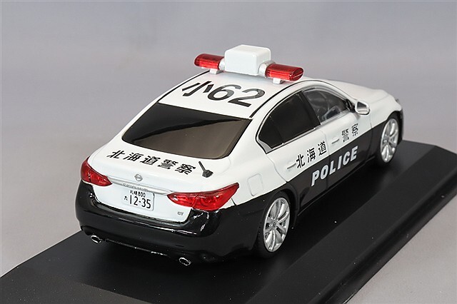 RAI'S 日産 スカイライン GT V37 北海道警察 1/43 日産 スカイライン GT (V37) 2020 北海道警察交通部交通