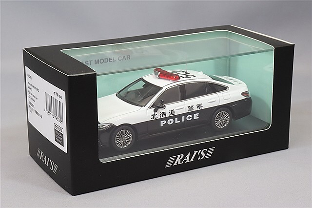 レイズ 1/43 クラウン アスリート GRS214 北海道警 交通機動隊610 1/64 トヨタ クラウン アスリート (GRS214) 警視庁交通機動隊