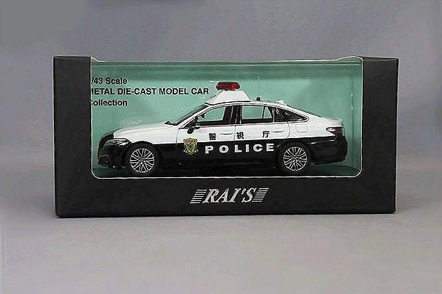 RAI'S 1/43 トヨタ クラウン ハイブリッド (AZSH21) 2023 警視庁