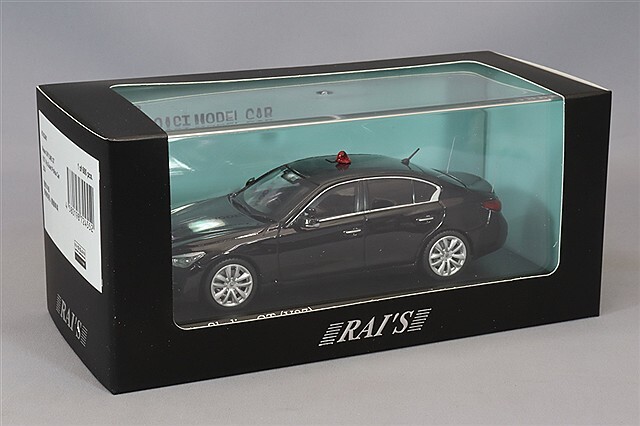 RAI'S 1/43 日産 スカイライン GT (V37) 2024 警察本部警備部要人警護車両