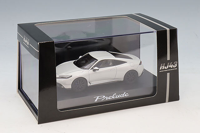 ホビージャパン 1/43 ホンダ プレリュード 2025 ホワイト