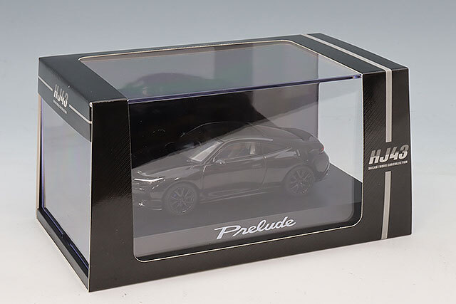 ホビージャパン 1/43 ホンダ プレリュード 2025 ブラック
