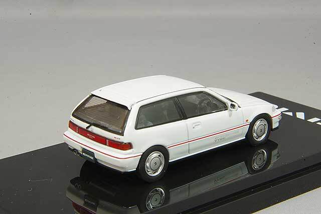 【ホビージャパン】50周年アニバーサリー 1/64スケール・ホンダシビック 2台 ホビージャパン 1/64 ホンダ シビック (EF9) SiR II ホワイト