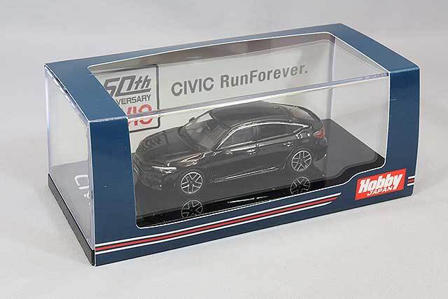 ホビージャパン 1/64 ホンダ シビック (FL1) LX クリスタルブラックパール