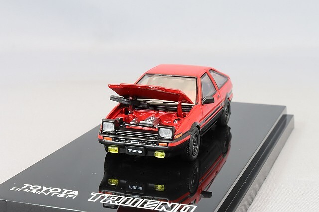 ホビージャパン 1/64 トヨタ スプリンター トレノ GT APEX (AE86