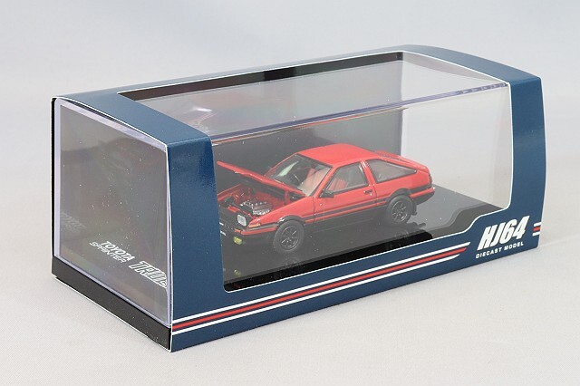 ホビージャパン　1/43 トヨタ スプリンタートレノ GT APEX AE101 トヨタ スプリンタートレノ GT APEX (AE101) ブラックメタリック