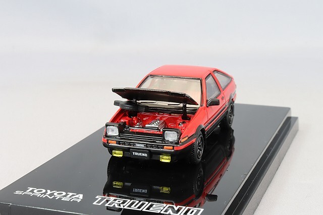 ホビージャパン 1/64 トヨタ スプリンター トレノ GT APEX (AE86