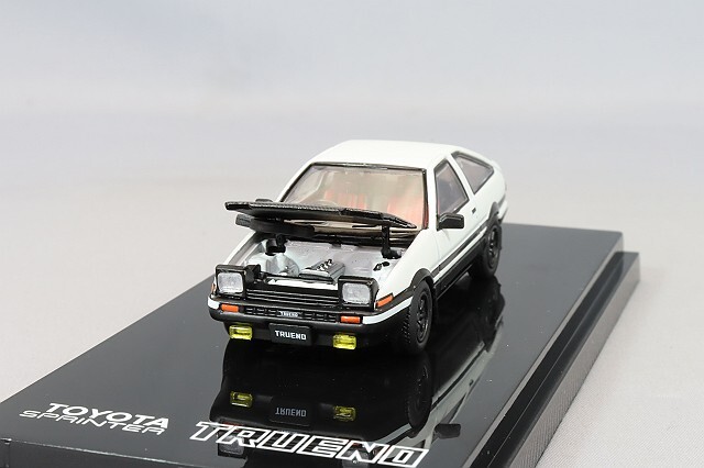 ホビージャパン 1/64 トヨタ スプリンター トレノ GT APEX (AE86) JDM