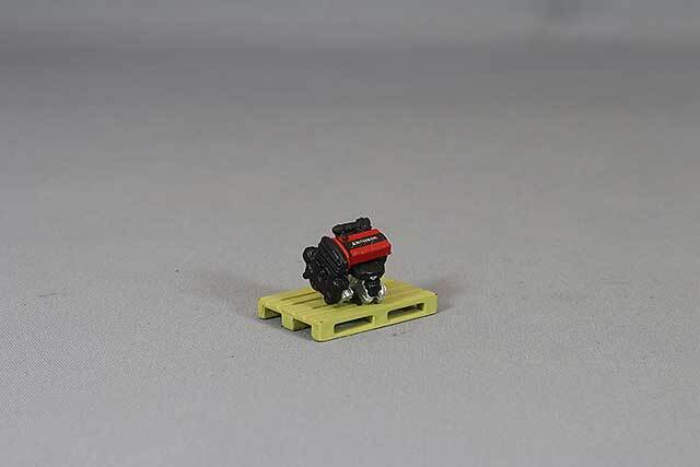ホビージャパン 1/64 三菱 ランサー GSR エボリューション 7 エンジン