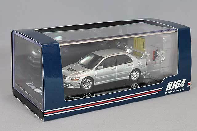 ホビージャパン 1/64 三菱 ランサー GSR エボリューション 7 エンジン