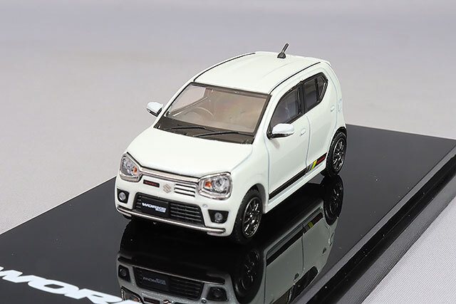 ホビージャパン 1/64 スズキ アルト ワークス (HA36S) パールホワイト