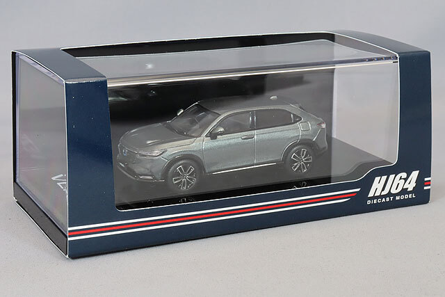 ホビージャパン ホンダ ヴェゼル HJ432002GM ミニカー グレー 100000001008138566_10213.jpg