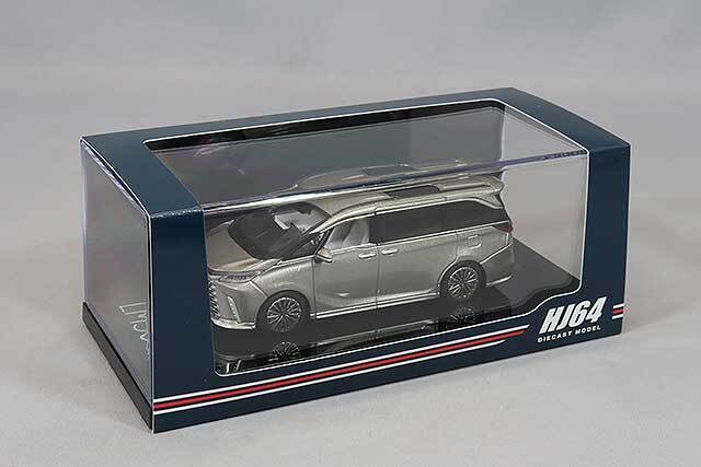 1/64 LM500h　改造 ホビージャパン 1/64 レクサス LM 500h 左ハンドル 4座 ソニック