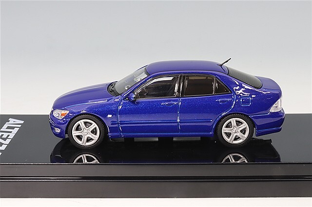 ホビージャパン 1/64 トヨタ アルテッツァ RS200 (E10) 1998 ブルーマイカ