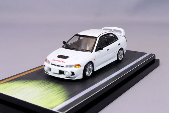 ホビージャパン 1/64 三菱 ランサー RS エボリューション IV 頭文字D