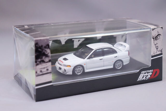 ホビージャパン 1/64 三菱 ランサー RS エボリューション IV 頭文字D