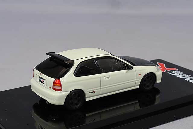 ホビージャパン 1/43 ホンダシビックtype R(ホワイト) 1/43 ホンダ シビック TYPE R (FL5) チャンピオンシップホワイト