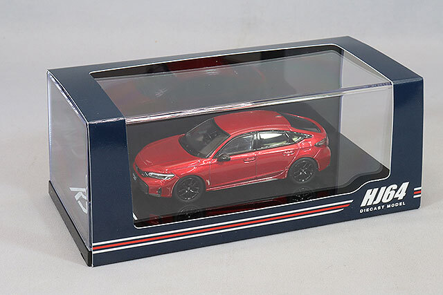 ホビージャパン 1/64 ホンダ シビック RS プレミアムクリスタルレッド