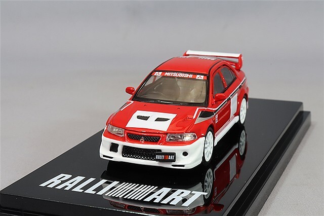 ホビージャパン 1/64 三菱 ランサー RS エボリューションVI (CP9A