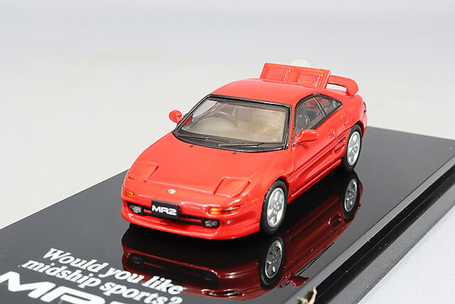 ホビージャパン 1/64 トヨタ MR2 (SW20) GT-S (1993) スーパーレッドII