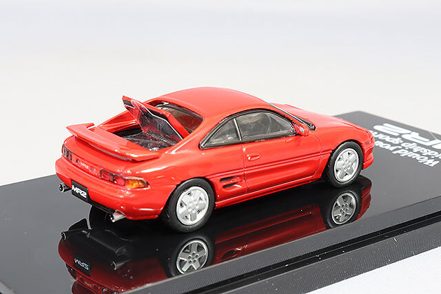 ホビージャパン 1/64 トヨタ MR2 (SW20) GT-S (1993) スーパーレッドII