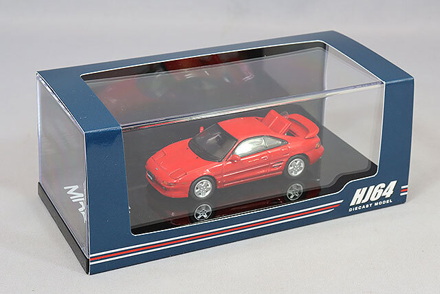 ホビージャパン 1/64 トヨタ MR2 (SW20) GT-S (1993) スーパーレッドII