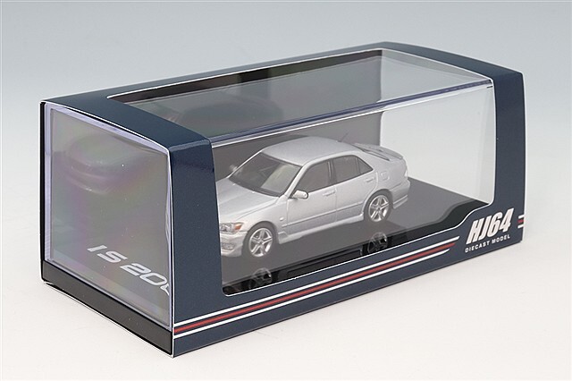 ホビージャパン 1/64 レクサス IS 200 (E10) 1999 シルバー