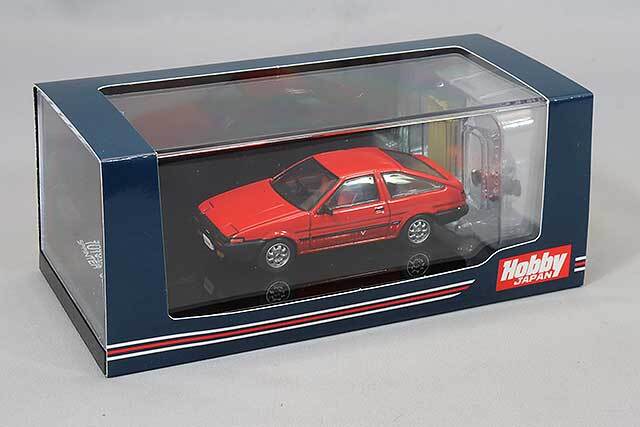 ホビージャパン 1/64 トヨタ スプリンター トレノ GTV (AE86