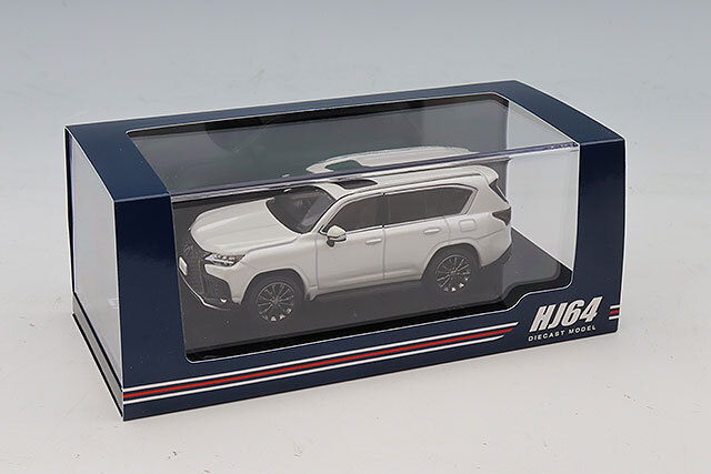 ホビージャパン 1/64 レクサス LX600 Fスポーツ ソニック クオーツ