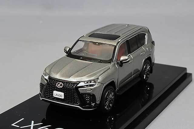 ホビージャパン 1/64 レクサス LX600 F スポーツ ソニックチタニウム