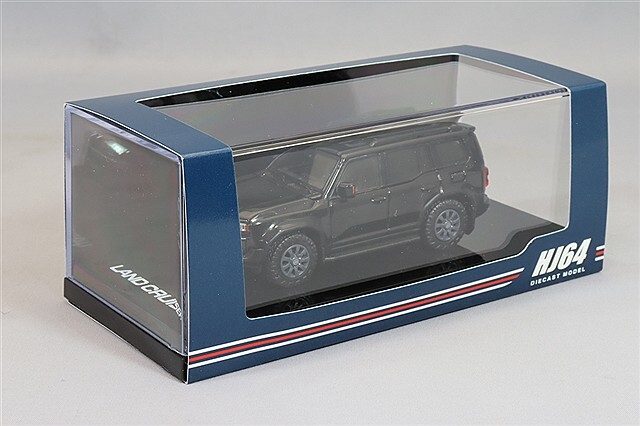 ホビージャパン 1/64 トヨタ ランドクルーザー 250 (左ハンドル) ブラック