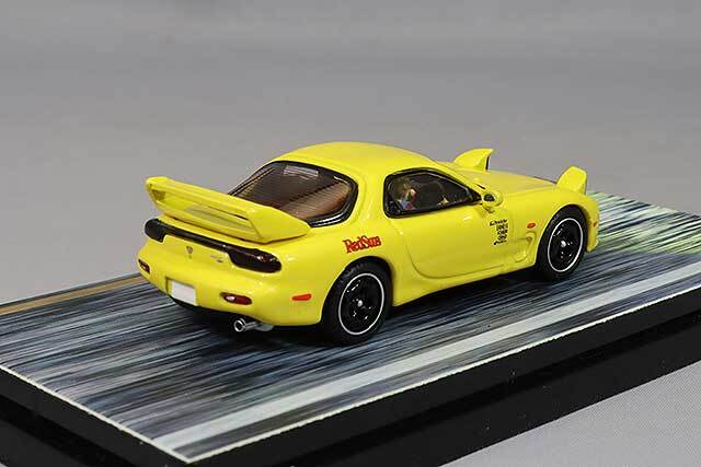 ホビージャパン 1/64 マツダ RX-7（FD3S） RED SUNS / 頭文字D VS 中里