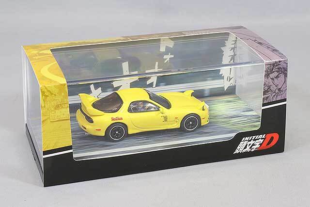 ホビージャパン 1/64 マツダ RX-7（FD3S） RED SUNS / 頭文字D VS 中里