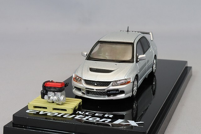 ホビージャパン 1/64 三菱 ランサー エボリューション IX GSR クール