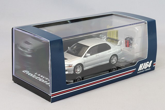 ホビージャパン 1/64 三菱 ランサー エボリューション IX GSR クール