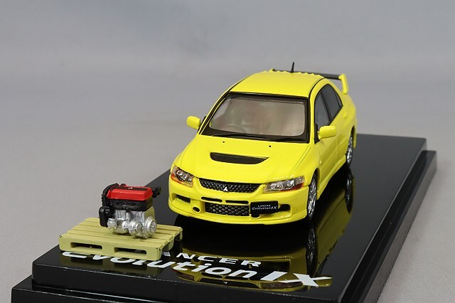 ホビージャパン 1/64 三菱 ランサー エボリューション IX GSR