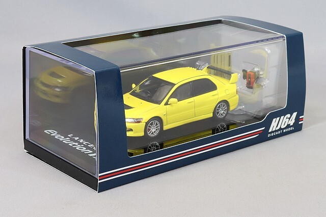 ホビージャパン 1/64 三菱 ランサー エボリューション IX GSR