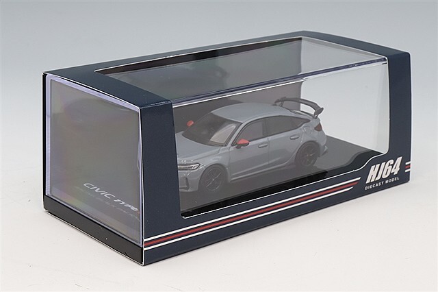ホビージャパン 1/43 シビックtype R オプション装着車(ブラック) 予約] ホビージャパン 1/43 ホンダ シビック TYPE R (FL5